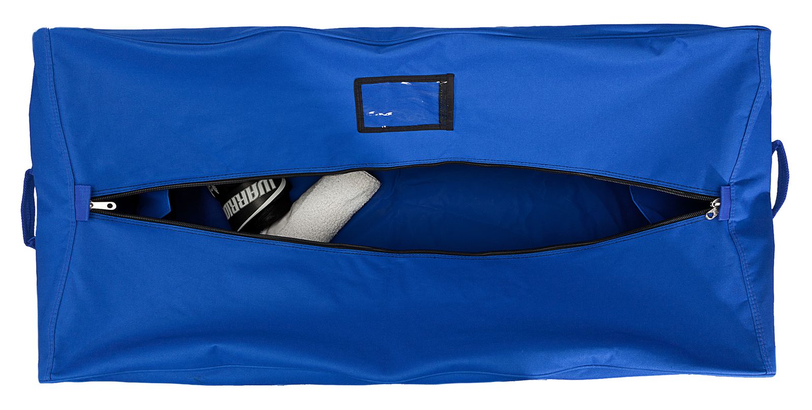 Team Goalie Duffel Bag, Royal Blue with White image number 4