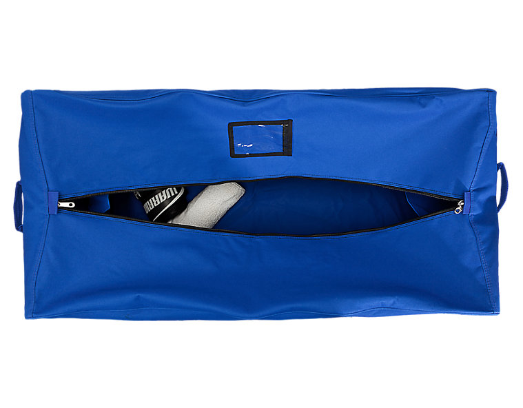 Team Goalie Duffel Bag, Royal Blue with White image number 4
