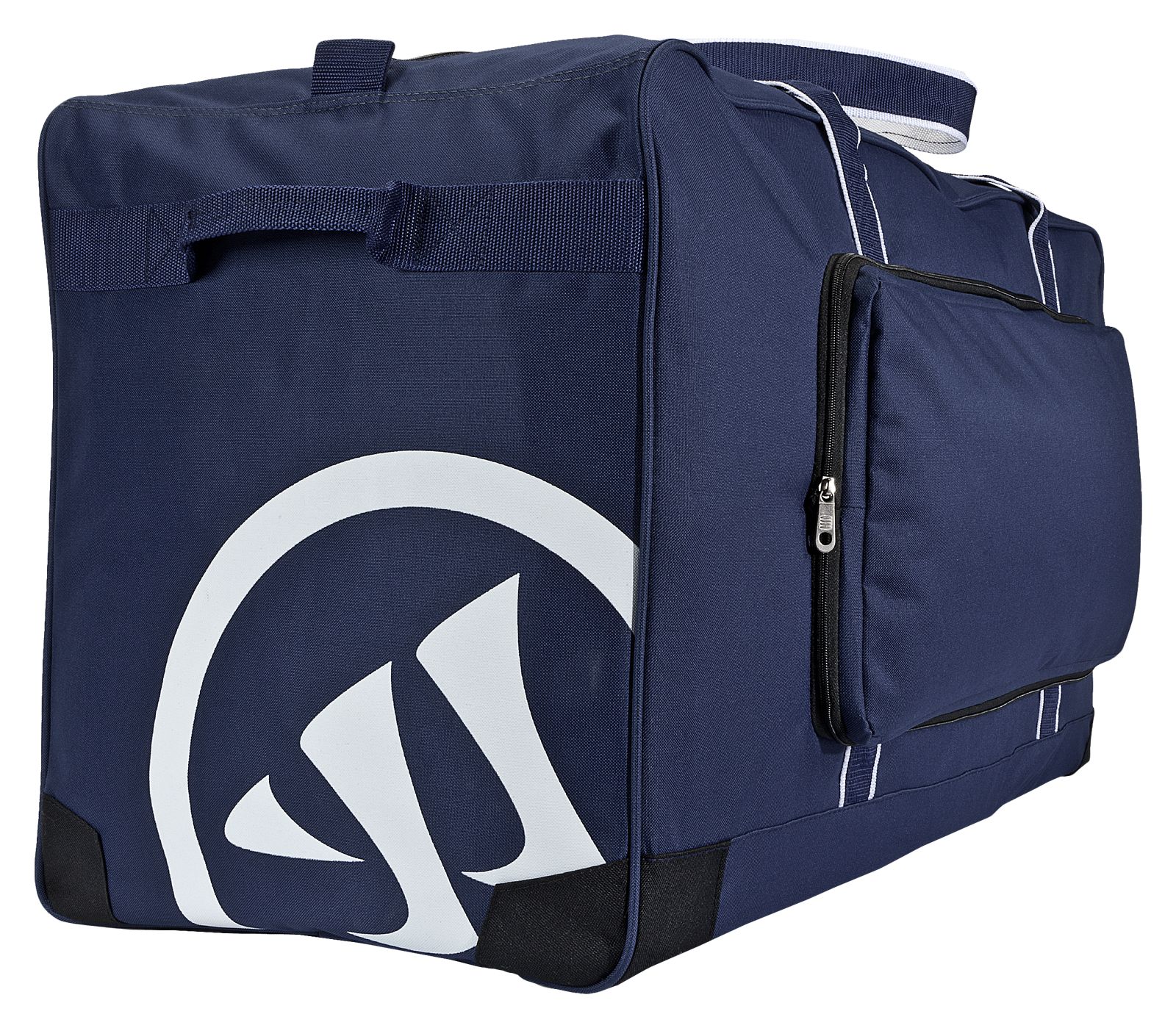 Team Duffel Bag Large, Navy with White image number 2