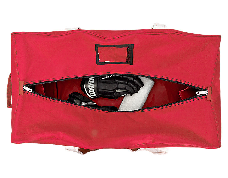 Team Duffel Bag Large, Red with White image number 4