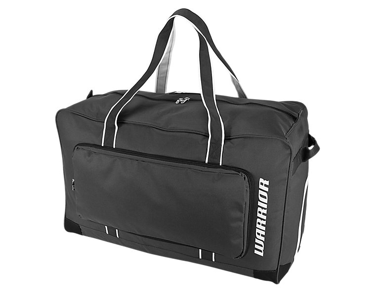 Team Duffel Bag Medium, Black with White image number 1