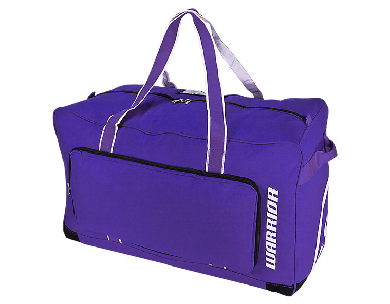 Team Duffel Bag Medium, Purple with White image number 1