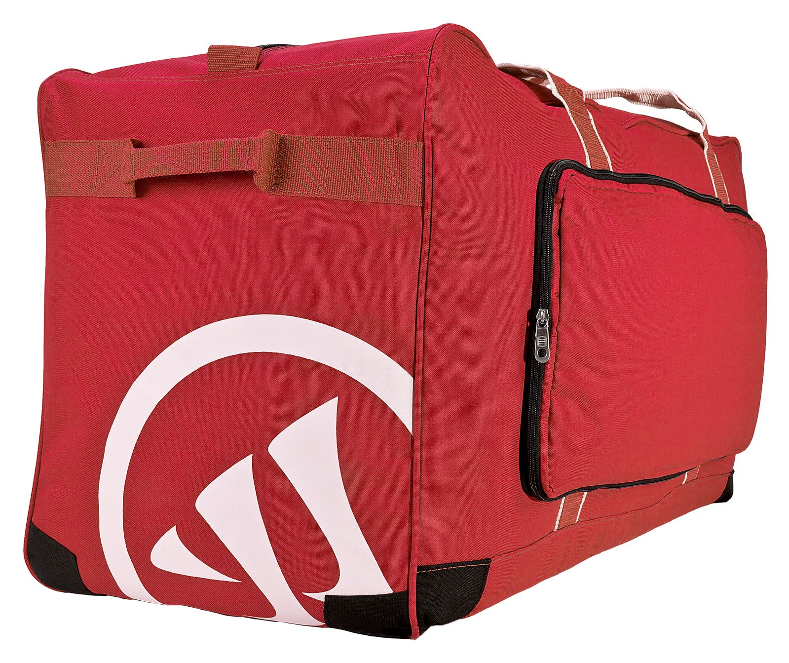 Team Duffel Bag Medium, Red with White image number 2