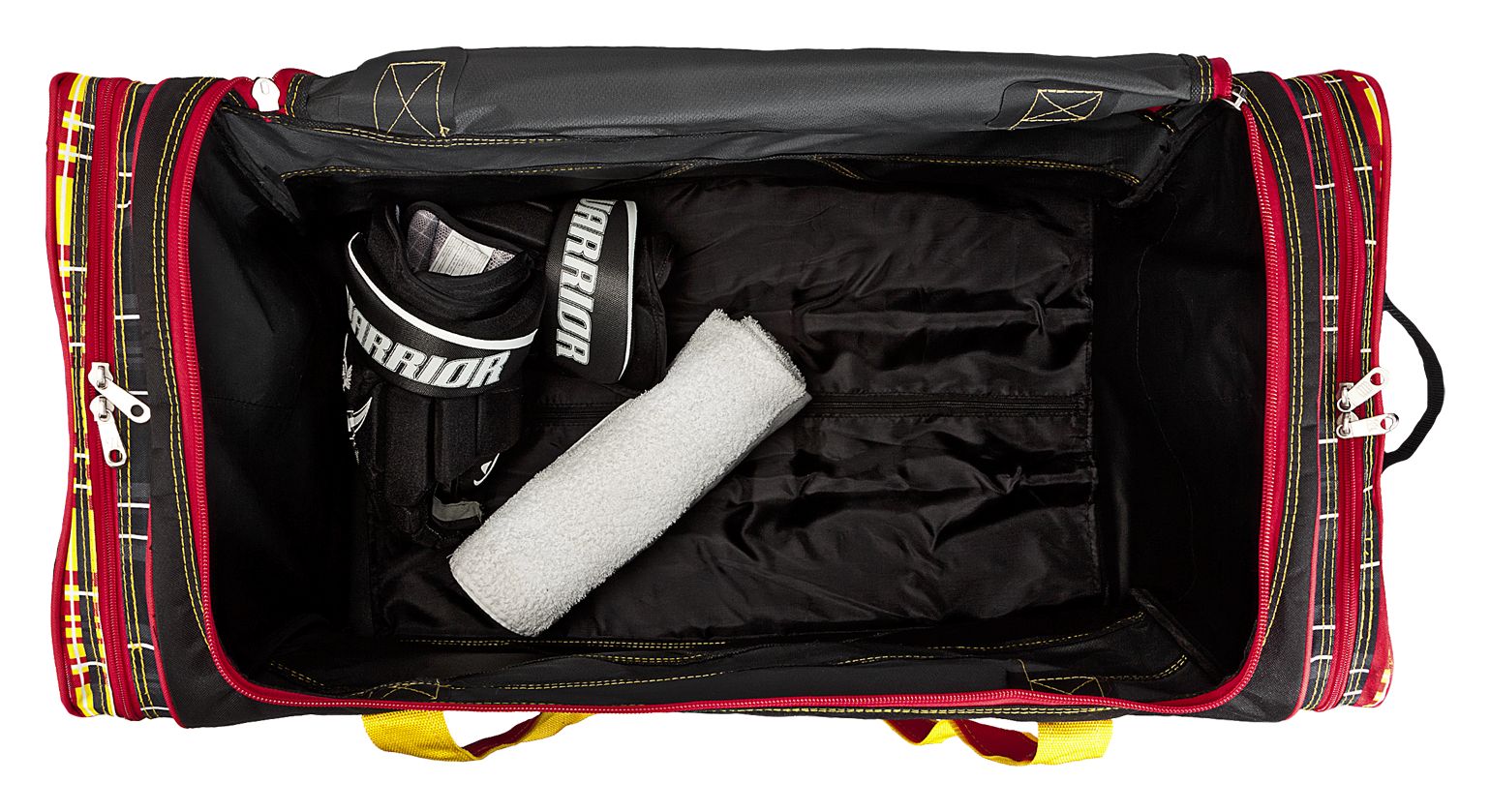 Vandal Roller Bag Senior, Black with Yellow &amp; Red image number 5