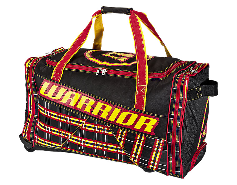 Vandal Roller Bag Junior, Black with Yellow &amp; Red image number 1