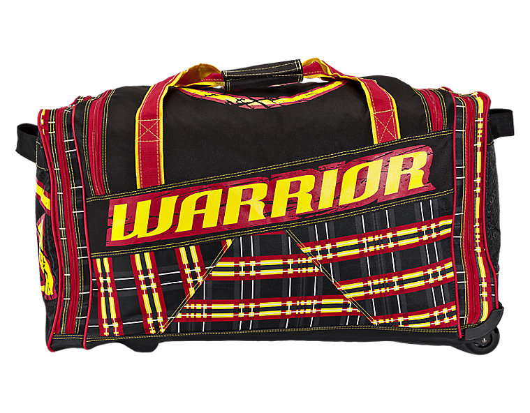 Vandal Roller Bag Junior, Black with Yellow &amp; Red image number 3