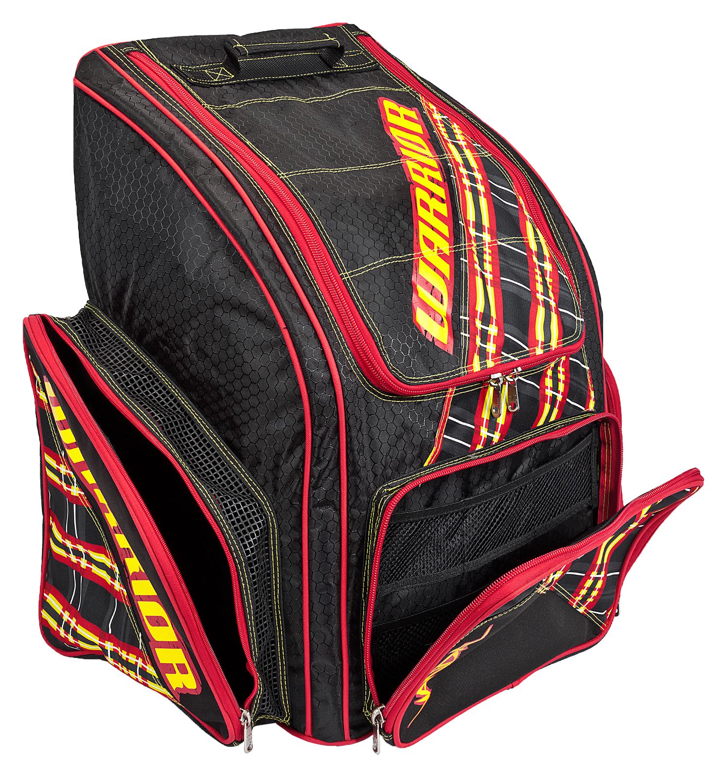 Vandal Carry Backpack, Black with Yellow &amp; Red image number 0