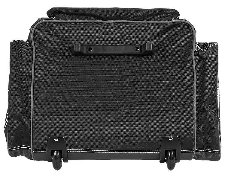 Vandal Roller Backpack, Black with White &amp; Grey image number 4