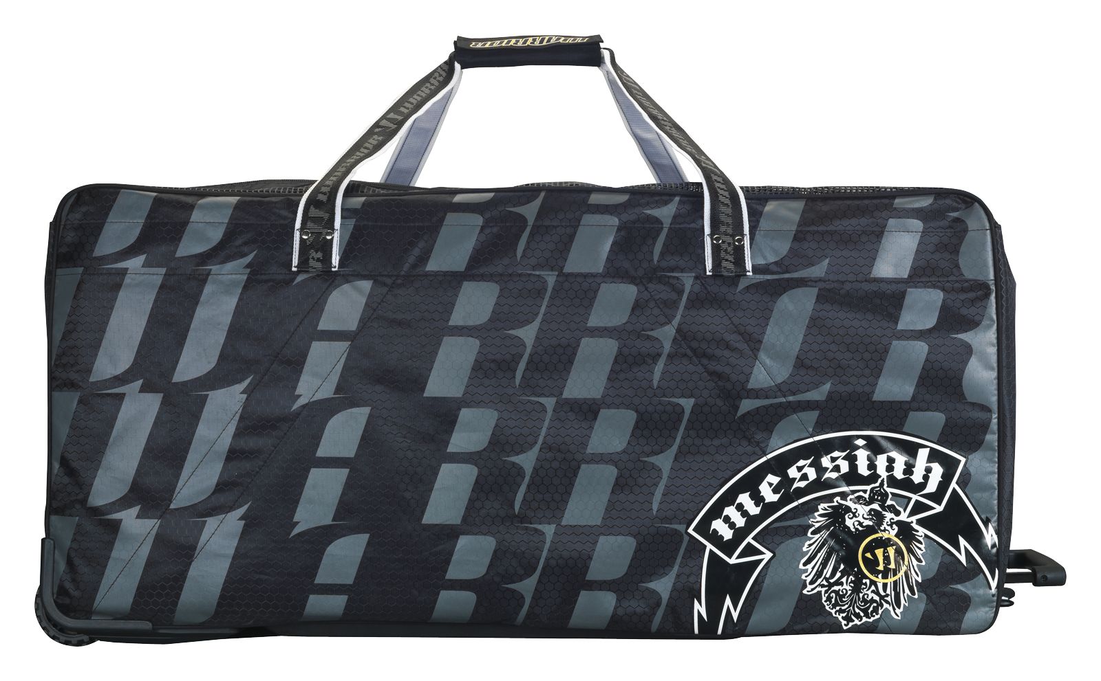 Messiah Goalie Wheel Bag, Navy with White image number 0