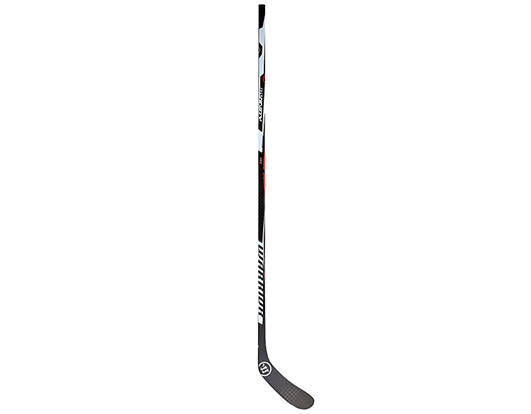 DYNASTY HD1 INTERMEDIATE GRIP HOCKEY STICK, Black with Red & White image number 1