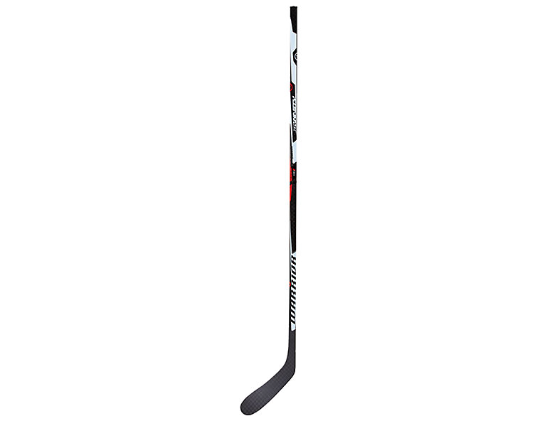 DYNASTY HD1 INTERMEDIATE GRIP HOCKEY STICK, Black with Red & White image number 0