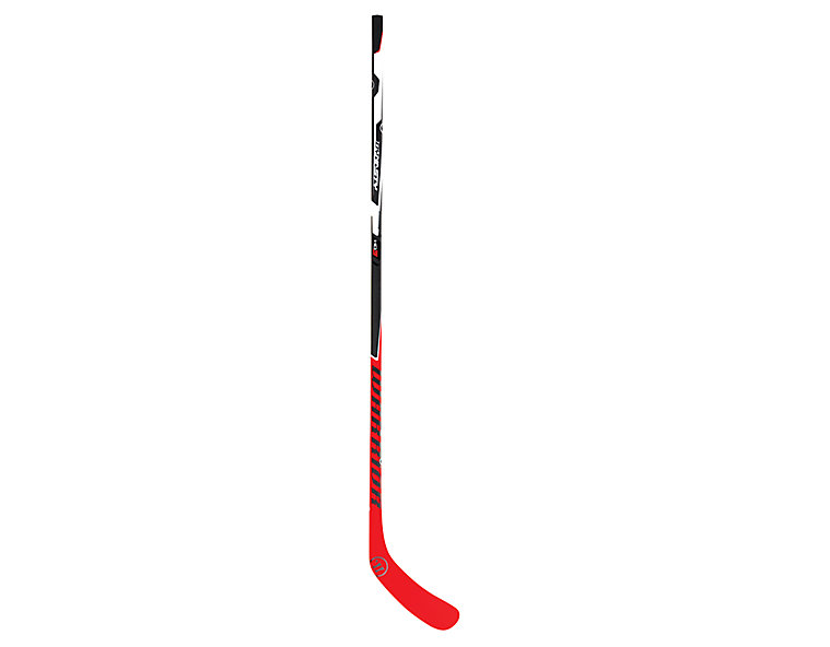 DYNASTY HD3 INTERMEDIATE GRIP HOCKEY STICK, Black with White & Red image number 1