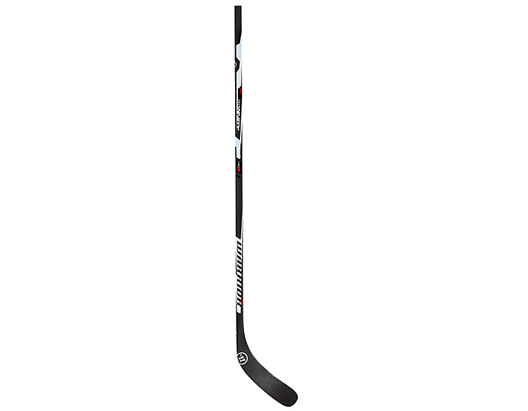DYNASTY HD3 SENIOR GRIP HOCKEY STICK, Black with White & Red image number 1