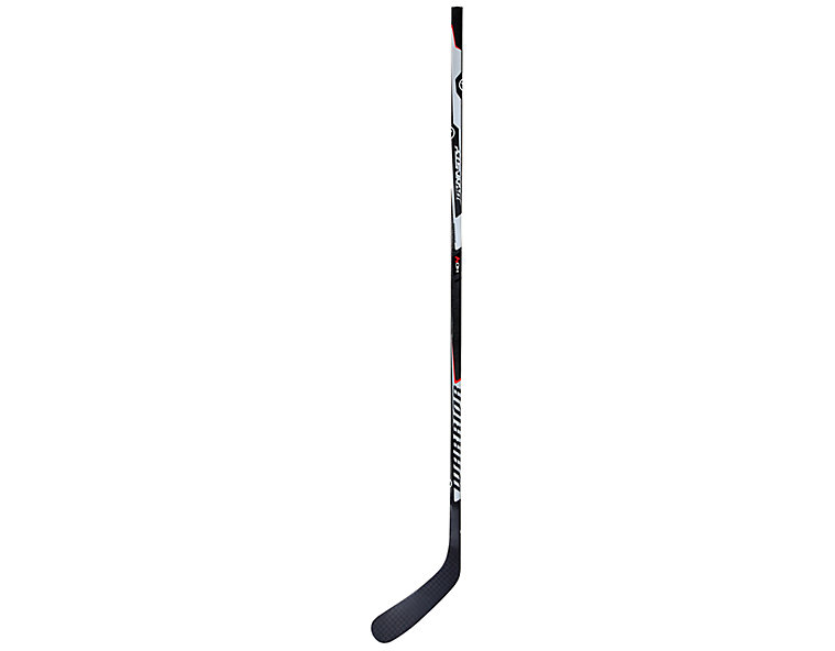 DYNASTY HD4 INTERMEDIATE GRIP HOCKEY STICK, Black with White & Red image number 0
