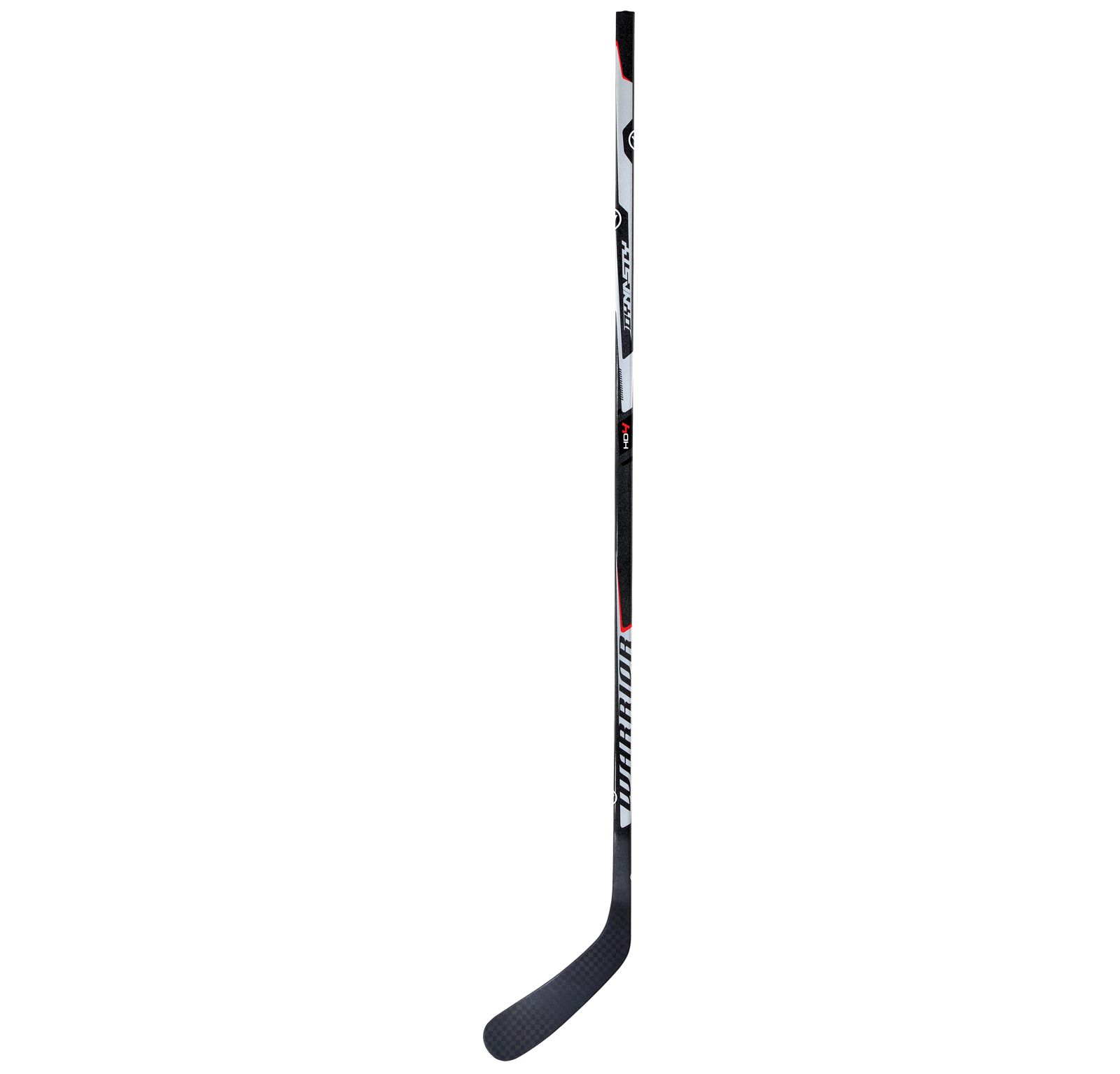 DYNASTY HD4 SENIOR GRIP HOCKEY STICK, Black with White & Red image number 0