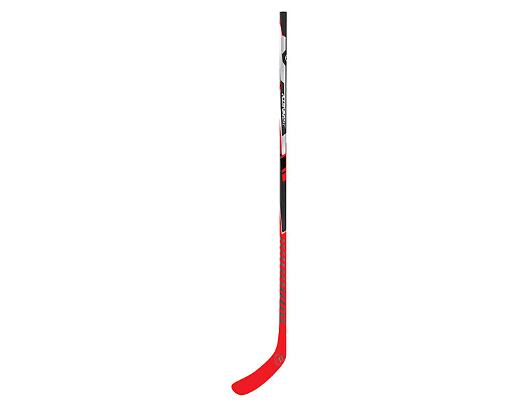 DYNASTY HD5 INTERMEDIATE GRIP HOCKEY STICK, Black with Red image number 1