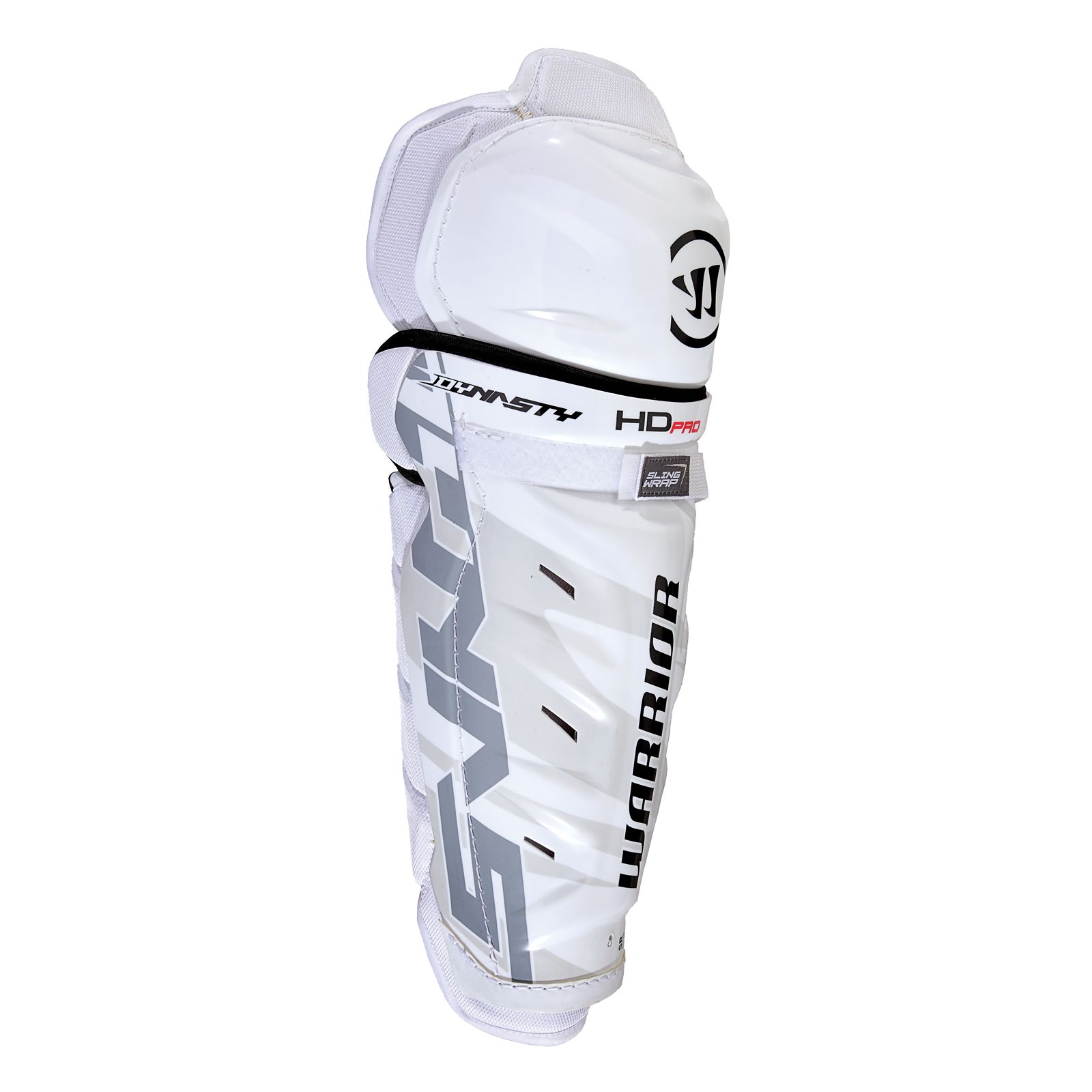 Dynasty HD Pro Shin Guards Int. , White with Black image number 0