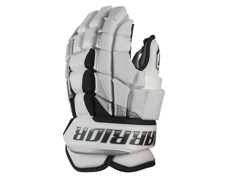 Luxe Glove, White with Silver &amp; Black image number 0