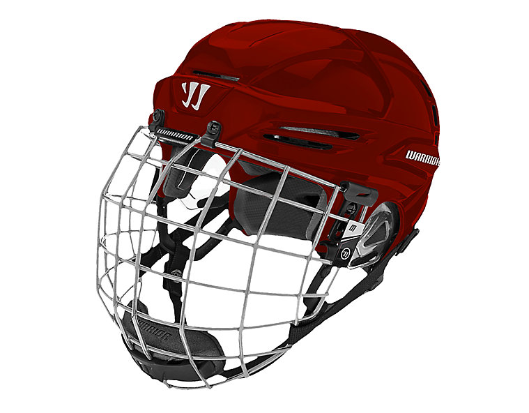 Krown LTE hockey helmet combo, Red image number 0