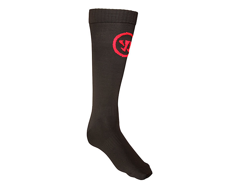 Pro Skate Sock, Black with Red image number 0