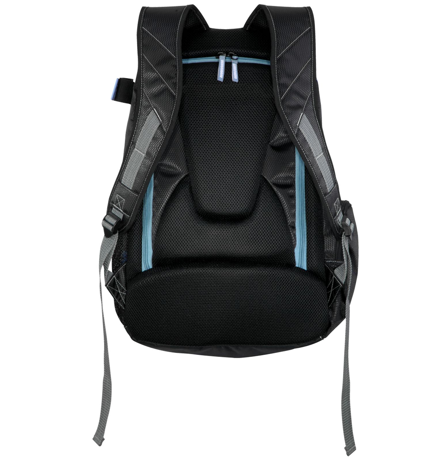 Jet Pack Large Backpack, Black with Grey & Blue image number 1