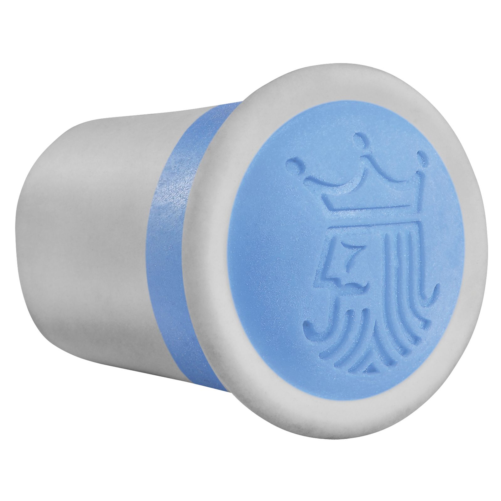 King 2 Color Endo Pack, White with Carolina Blue
