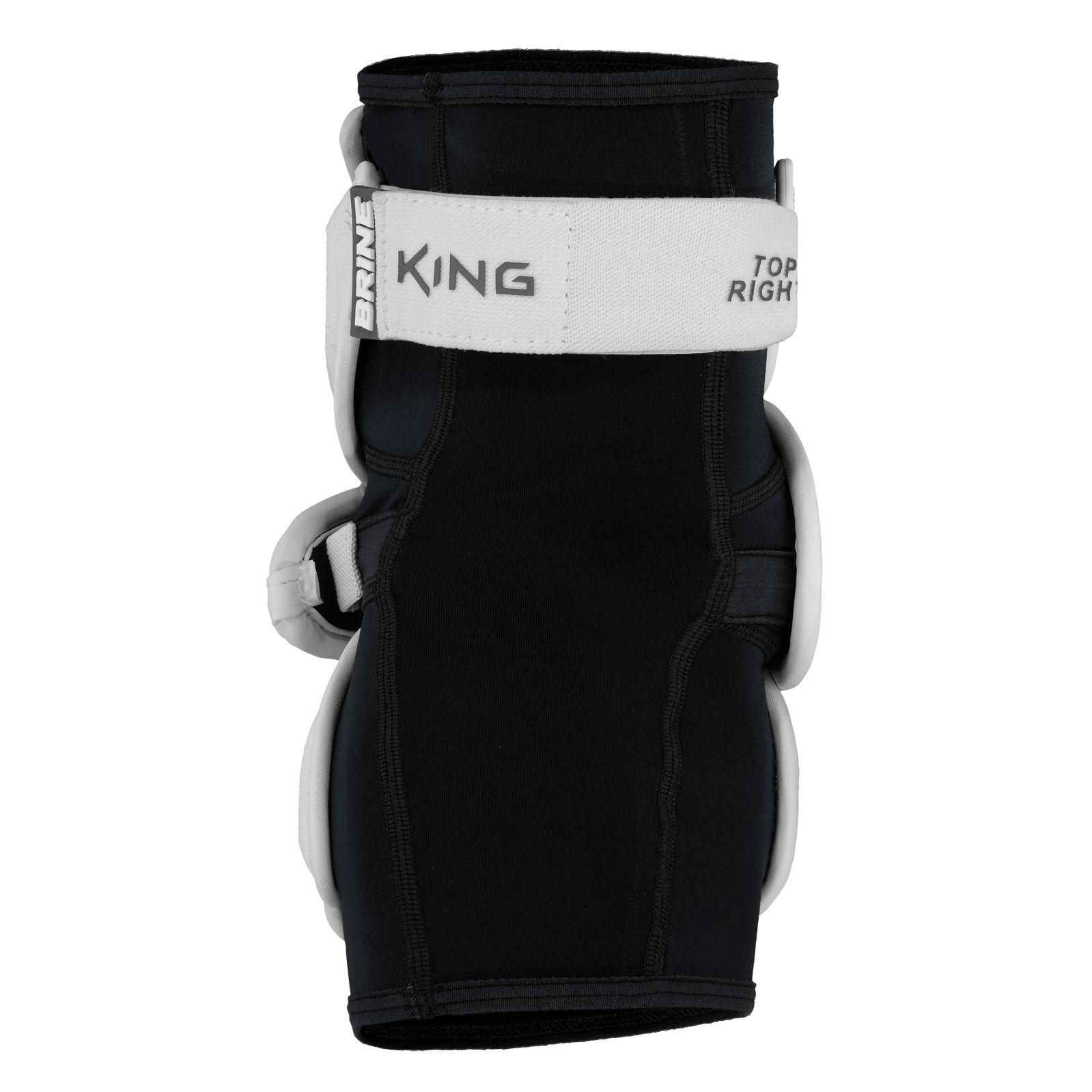 King V Arm Pad, Black with White image number 1