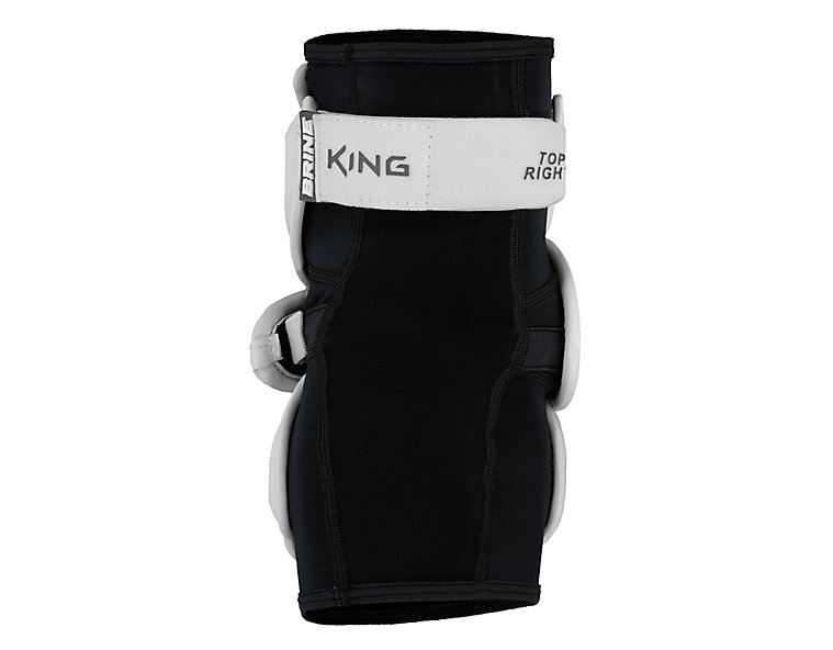 King V Arm Pad, Black with White image number 1