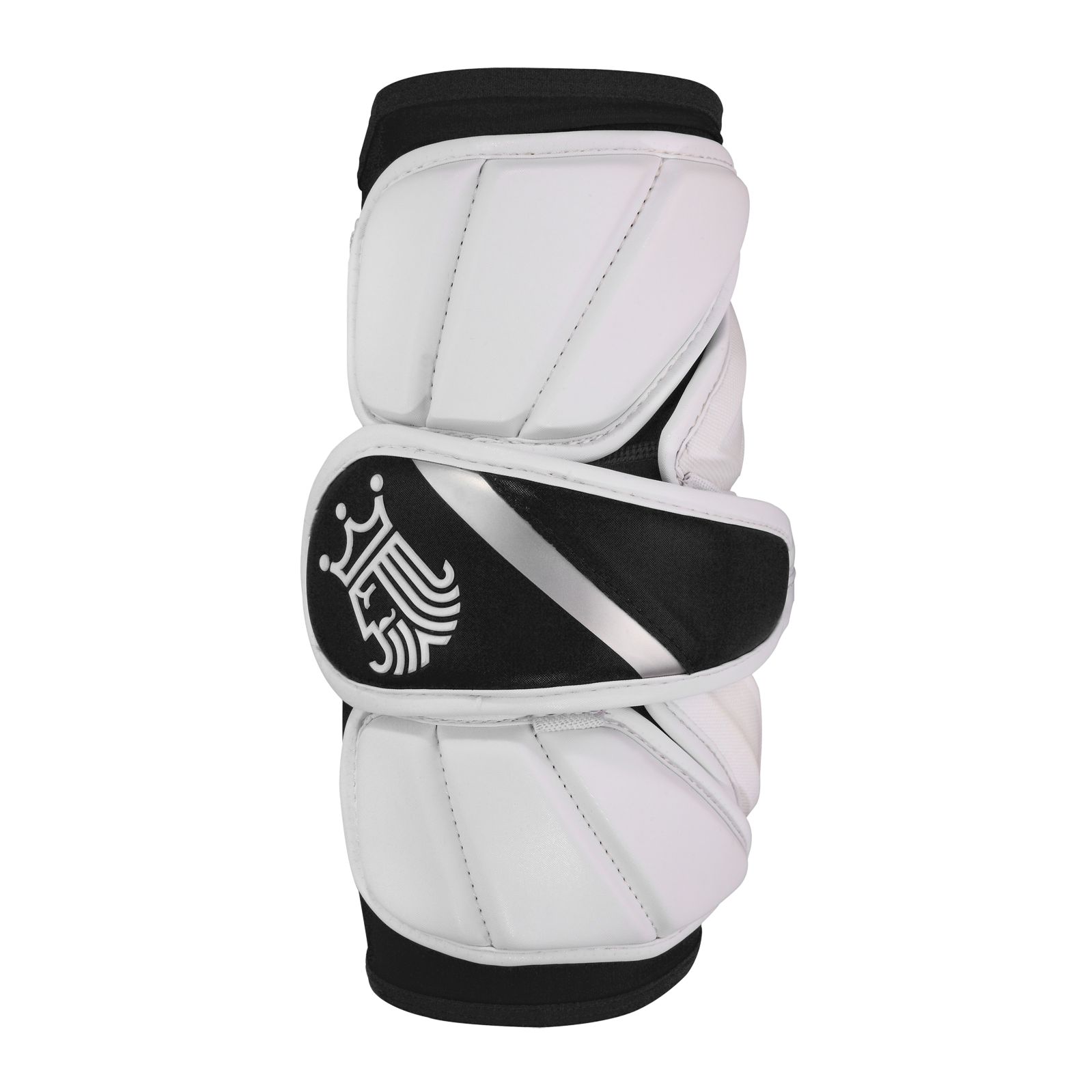 King V Arm Pad, Black with White image number 0