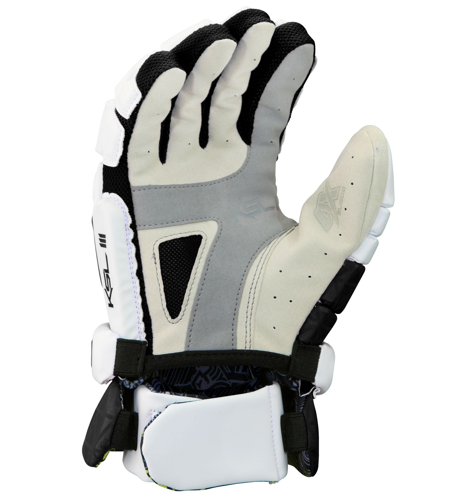King Superlight III Gloves, Black with White image number 1