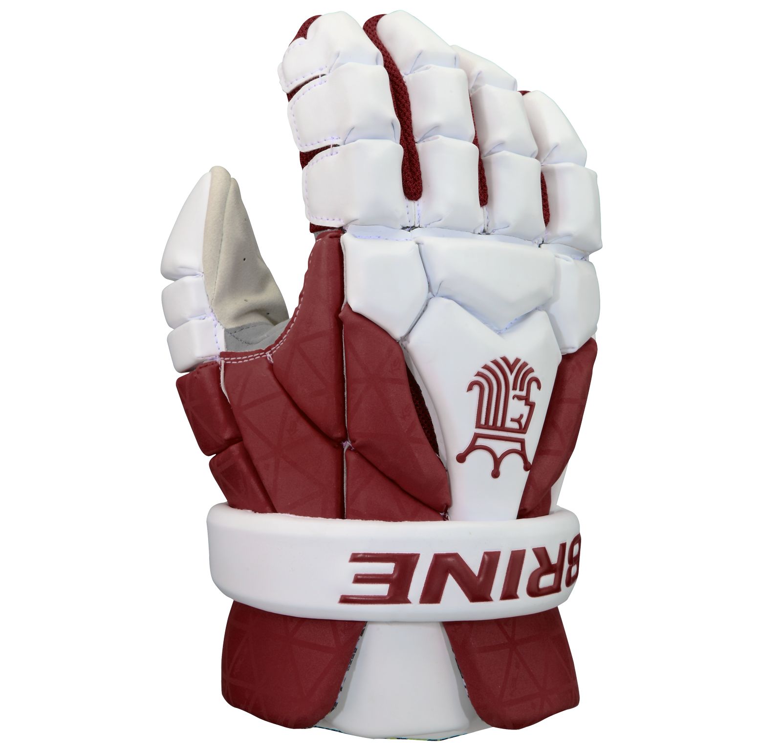 King Superlight III Gloves, Maroon with White image number 0
