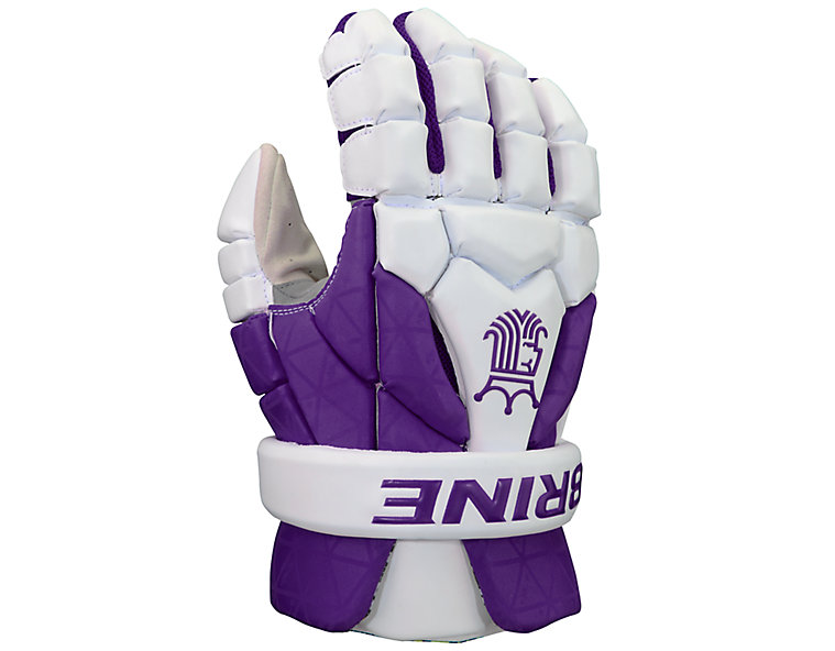 King Superlight III Gloves, Purple with White image number 0
