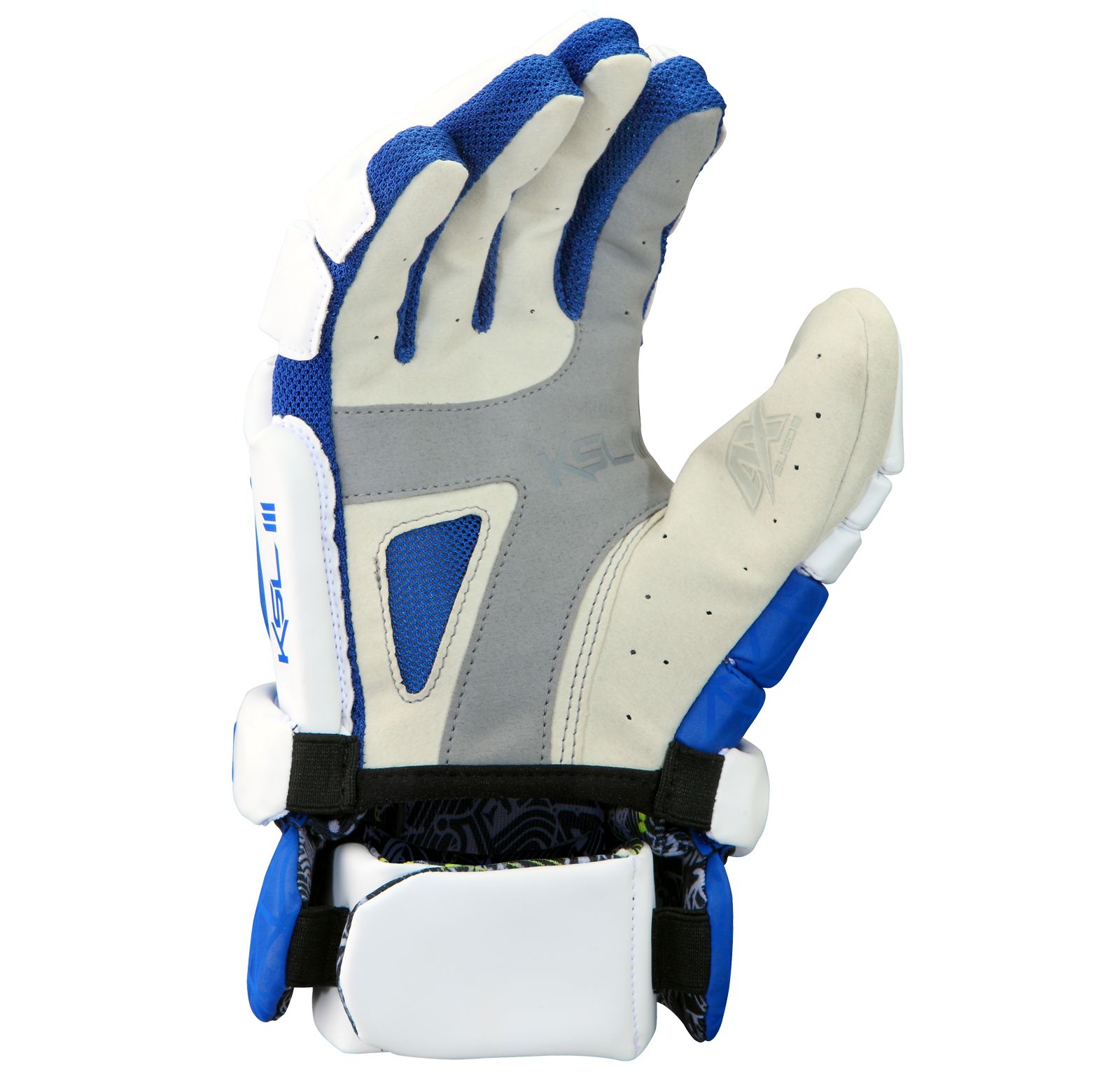 King Superlight III Gloves, Royal Blue with White image number 1