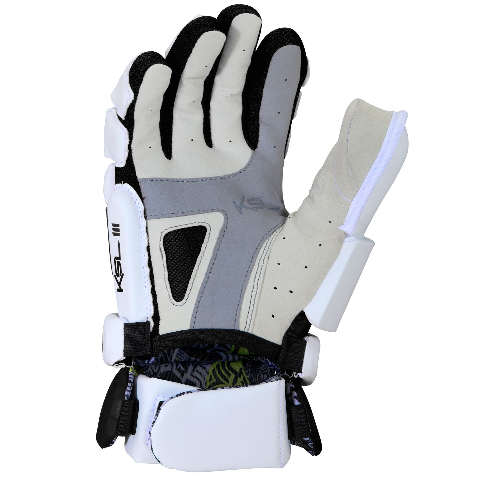 King Superlight III Goalie Glove, Black with White image number 1