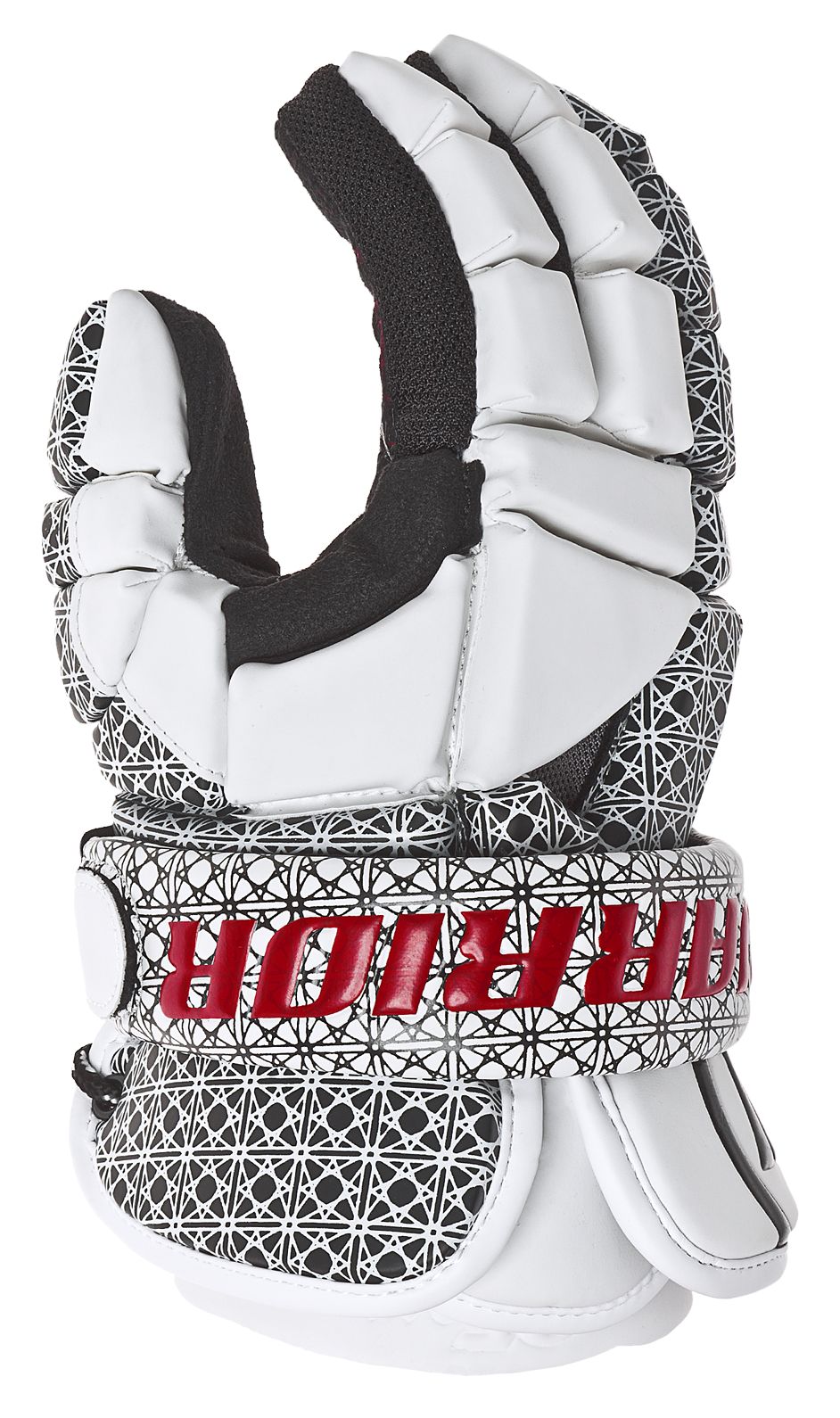 Limited Edition 2 Face Riot Glove, White with Black &amp; Red image number 1