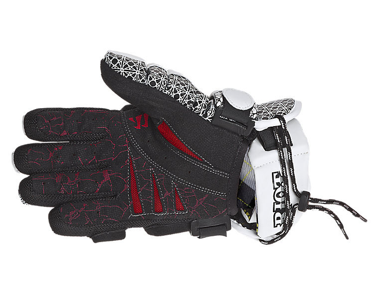 Limited Edition 2 Face Riot Glove, White with Black &amp; Red image number 0