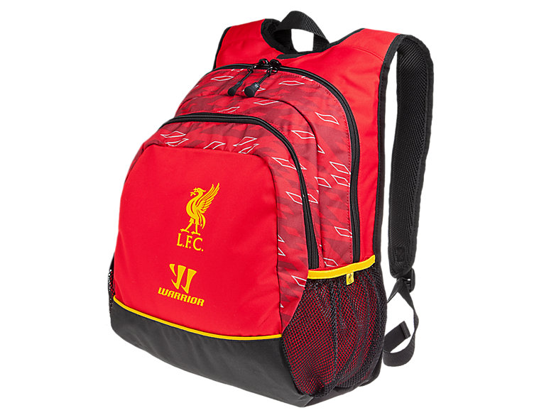 LFC Large Backpack 2013/14, High Risk Red with Amber Yellow image number 0