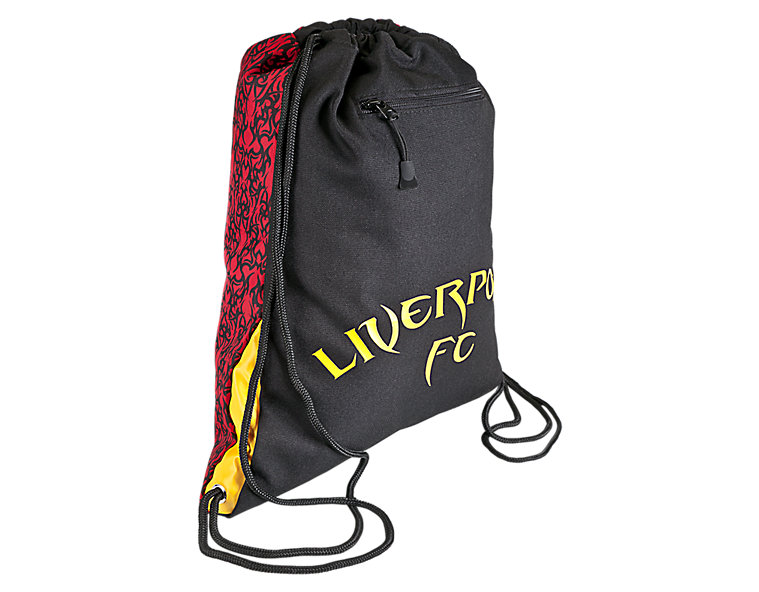 Gym Bag, High Risk Red with Black & Amber Yellow image number 3