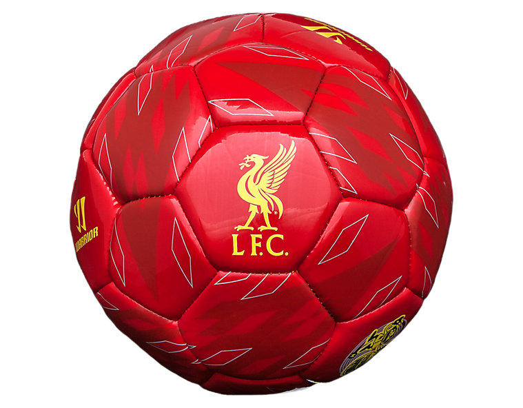 Liverpool Kop Mini Ball 2013/14, High Risk Red with Amber Yellow image number 0