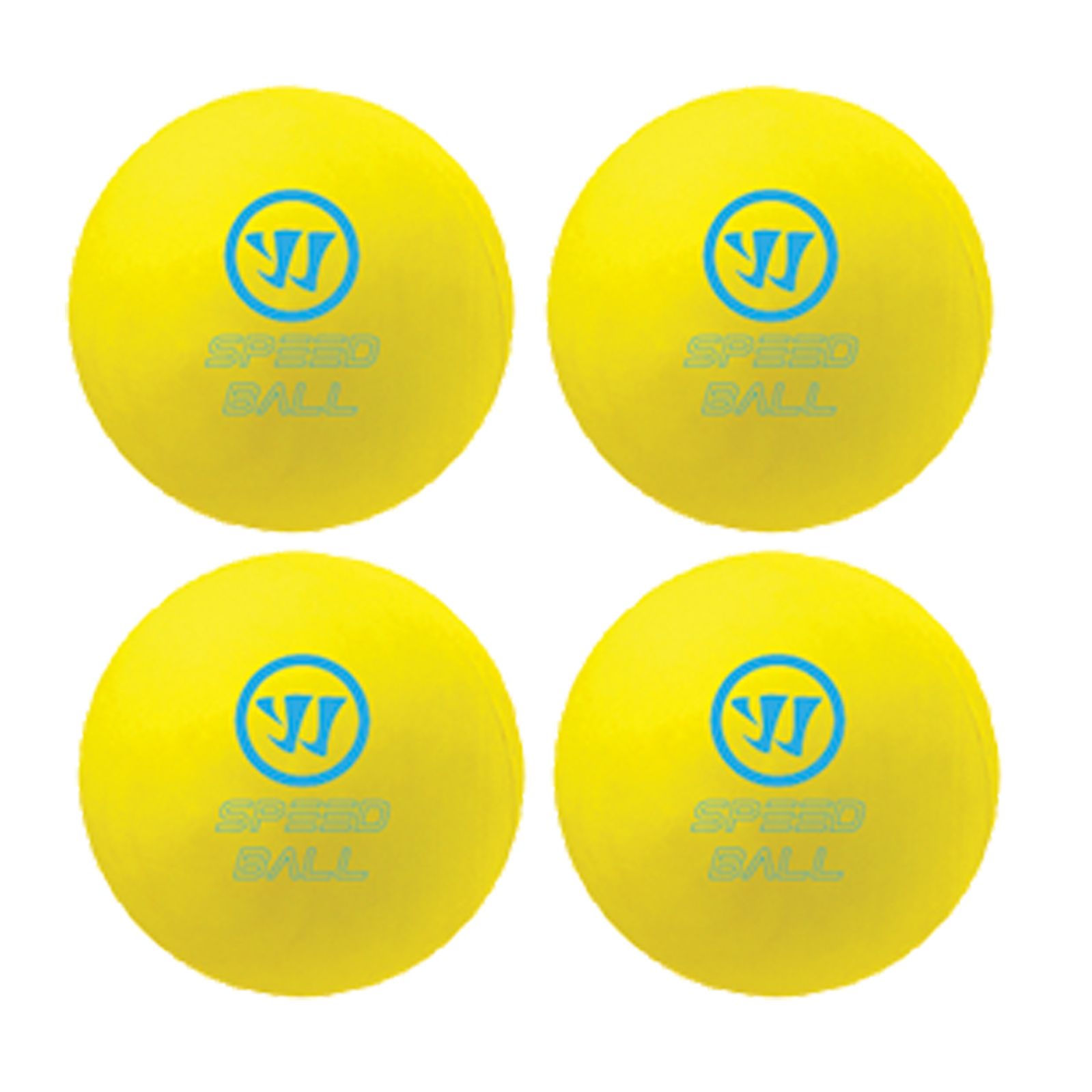 Mini Speed Ball 4pk, Yellow image number 0