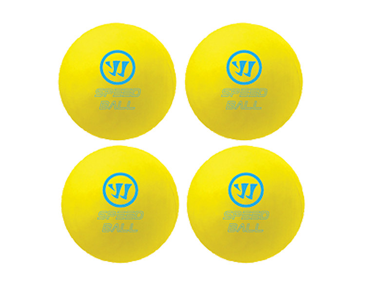 Mini Speed Ball 4pk, Yellow image number 0
