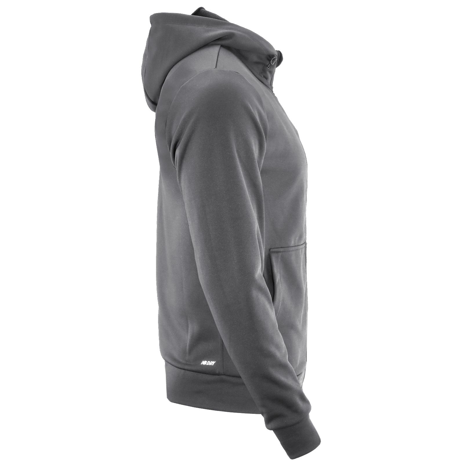NB Core Fleece Full Zip, Gunmetal image number 3