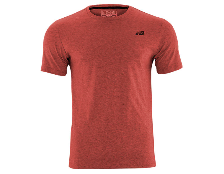 Heather Tech Tee, Red Heather image number 0