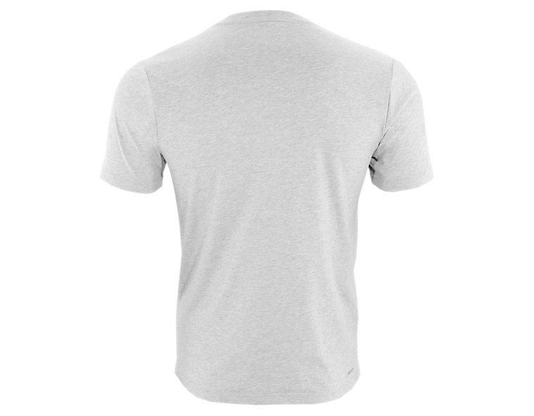 Heather Tech Tee, White image number 2