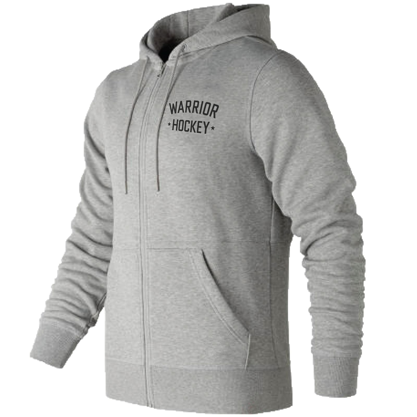 Warrior Street Hockey Zip Hoodie, Heather Charcoal image number 0