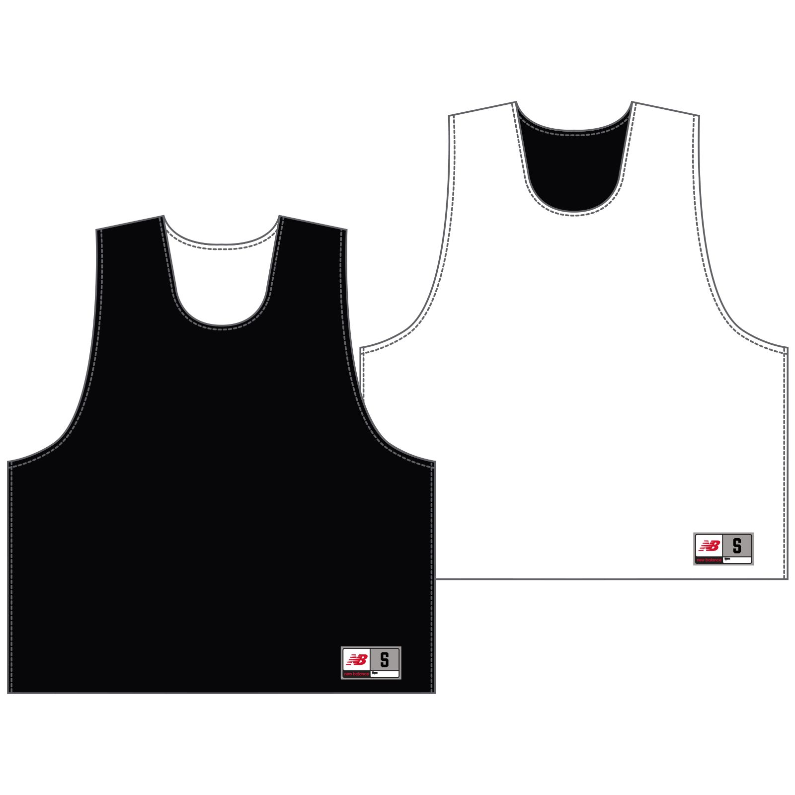 Men's Camp Pinnie, Black with White image number 0