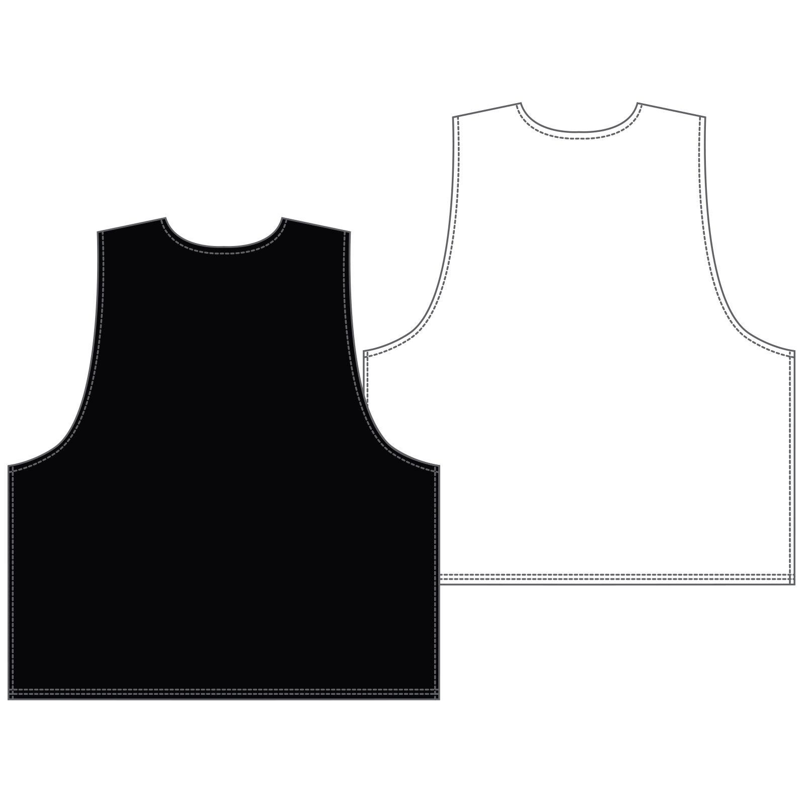 Men's Camp Pinnie, Black with White image number 1