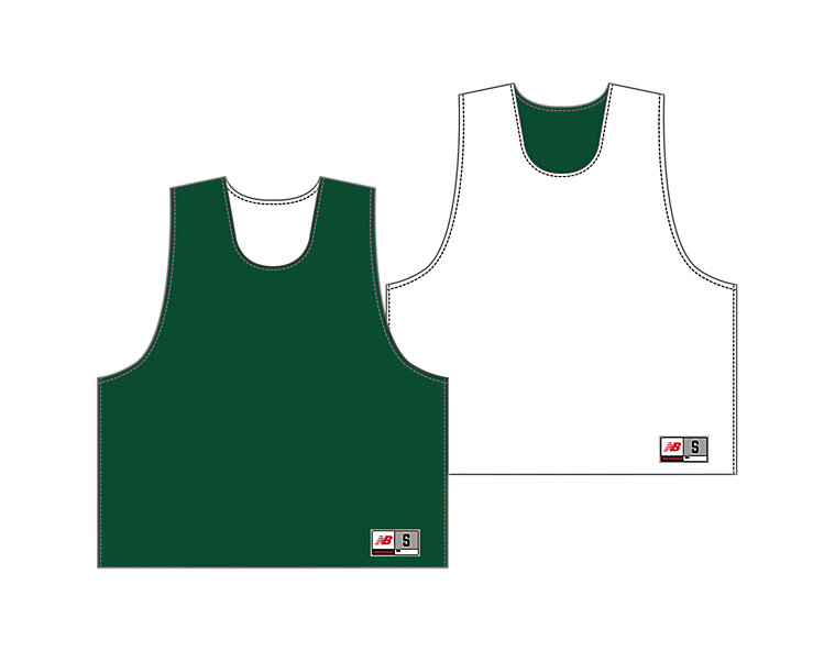 Men's Camp Pinnie, Green with White image number 0