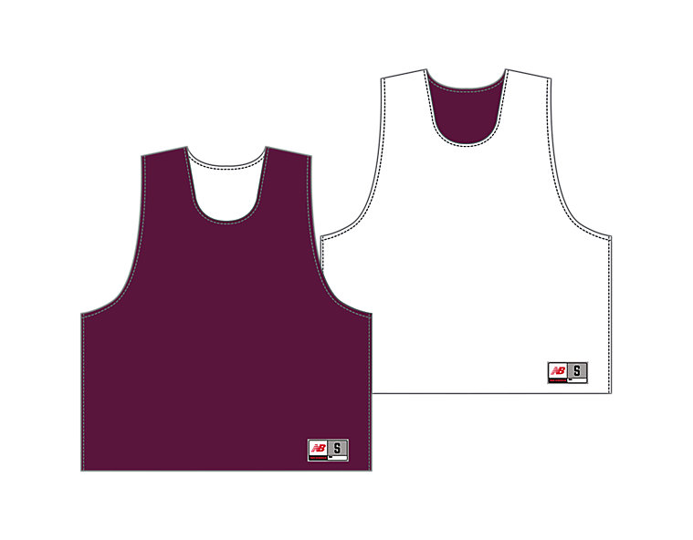 Men's Camp Pinnie, Maroon with White image number 0