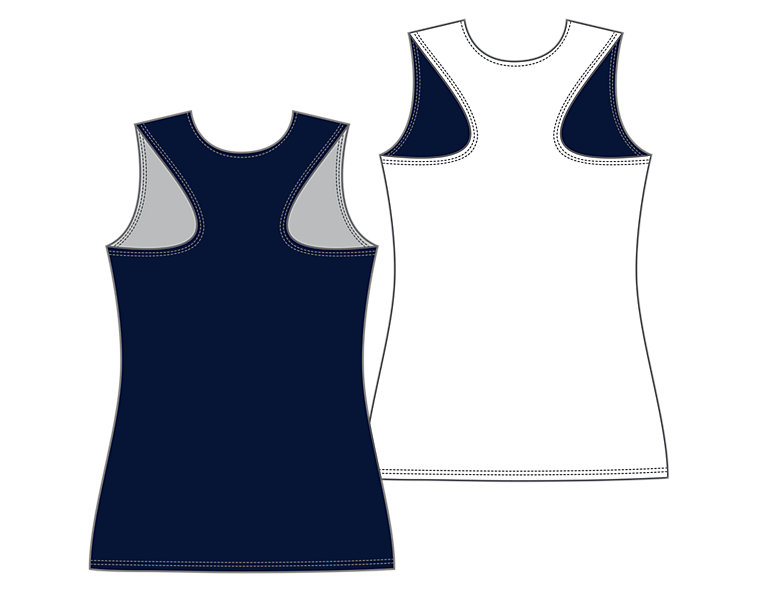 Women's Camp Pinnie, Navy with White image number 1